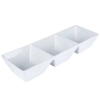 Miseczka ceramiczna na dipy sosy przekąski do sosów dip biały 3x220ml